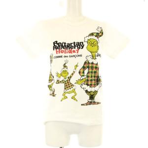 Tシャツ 半袖 ハッピーミステリーバッグ プリント S 白 ホワイト OT-T001 /OR