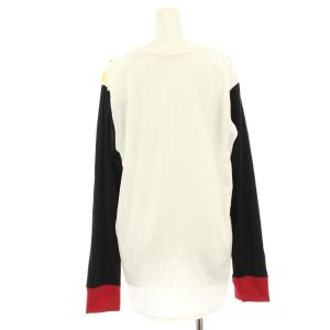 TSUMORI CHISATO Tシャツ カットソー 長袖 ジャケットデザインプリント 2 黒 ブラック 白 ホワイト 緑 グリーン TC21SJJ049