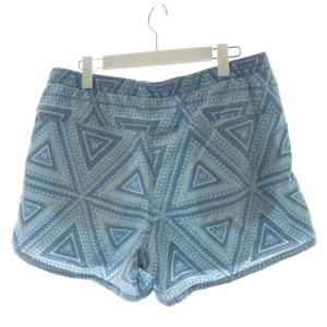 Patagonia バギーズ BAGGIES SHORTS ショートパンツ ハーフパンツ 総柄 M 青 ブルー 57057