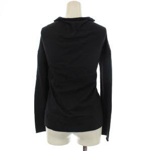 MARNI ブラウス カットソー 長袖 リボン 38 紺 ネイビー THMAG10DY0TCC72 /OR