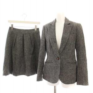 ハリスツイード Harris Tweed スーツ セットアップ 上下 テーラードジャケット ヘリンボーン