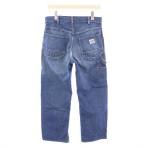 STANDARD CALIFORNIA デニムパンツ ジーンズ ジップフライ ロゴパッチ W30 青 ブルー /BB