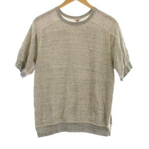 スウェットTシャツ カットソー 半袖 3 グレー 5HPO-ELBERT-OAU /OR