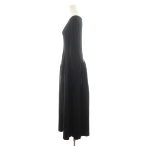 VERMEIL par iena 24SS フォルムニットフレアワンピース ブラック 24080938505010