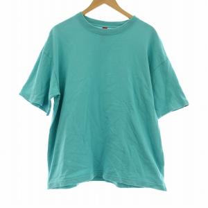 ビームス × BEAMS Tシャツ 半袖 無地 M ライトブルー /OR