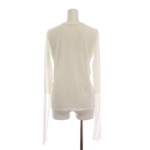 Plage 25SS R’IAM Sheer Cuff プルオーバー カットソー Tシャツ ロンT 長袖 白 25070922603110