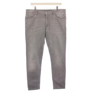 DENIM SWING デニムスウィングパンツ ジーンズ ジップフライ ストレッチ ロゴパッチ 36 グレー