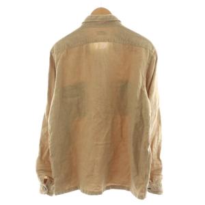 GUY ROVER BEAMS取扱 ミリタリーシャツ ジャケット MILITARY SHIRTS JACKET 麻 リネン