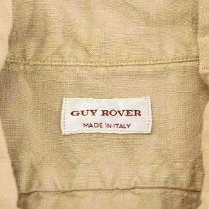 GUY ROVER BEAMS取扱 ミリタリーシャツ ジャケット MILITARY SHIRTS JACKET 麻 リネン