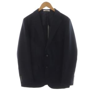 TROTTER テーラードジャケット シングル 42R 紺 ネイビー H1E20-300-29 /AN42