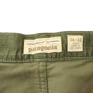 Patagonia STRAIGHT コーデュロイパンツ ストレート ジップフライ 36×32 カーキ 55930 /KU