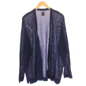 ONLY ARK 別注 24SS NO COLLAR MESH CARDIGAN ノーカラーメッシュカーディガン
