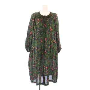 flower bed フレアワンピース 36 グリーン