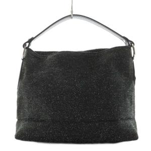 Think Bee ハンドバッグ ワンハンドル フラワーモチーフ ハート グレー /AN14