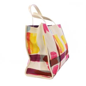 BURBERRY LONDON トートバッグ ハンドバッグ 総柄 マルチカラー /KH