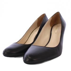 PRADA パンプス ハイヒール レザー 37 黒 11289D /BM