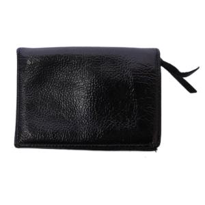 SAINT LAURENT PARIS 小銭入れ コインケース カードケース 二つ折り レザー 黒 /BM OH