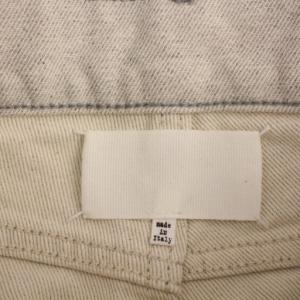 Maison Margiela 白タグ 21SS デニムパンツ ジーンズ ボタンフライ 36 グレー S29LA0085 /BM