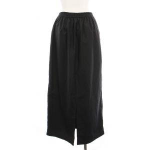JOURNAL STANDARD L'ESSAGE 24SS エクセルテックイージーマキシスカート ロング 黒 24060370030120 /YM