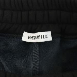 EVERYDAY I LIKE 25SS ウォームスウェットカーゴスカート フレアスカート ロング丈 36 黒 ブラック 25060586802010