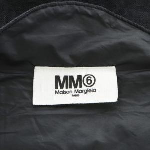MM6 Maison Margiela 17SS ANNIV.20 トートバッグ ハンドバッグ ロゴ キャンバス 黒 ブラック S41WC0021