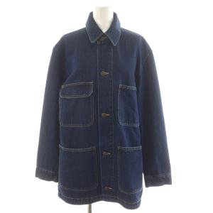 25SS デニムカバーオール デニムジャケット Gジャン ジージャン 38 紺 ネイビー 25011200900010