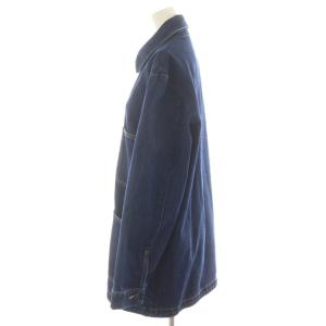 Spick&Span 25SS デニムカバーオール デニムジャケット Gジャン ジージャン 38 紺 ネイビー 25011200900010