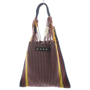 19SS フラワーカフェ ハンモック トートバッグ ハンドバッグ マルチカラー グレー 黒 ブラック 赤