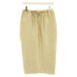スカート ロング タイト イージー 36 ゴールド 8624-299-0144 /YT