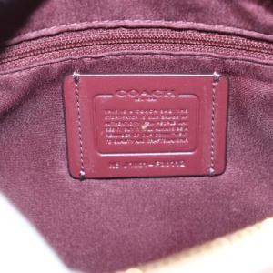 COACH シグネチャー アイビーベネットサッチェル ハンドバッグ ショルダーバッグ 2way レザー キャンバス