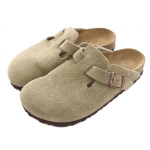 BOSTON ボストン サンダル スエード 36 グレージュ /YM