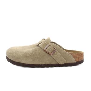 BIRKENSTOCK BOSTON ボストン サンダル スエード 36 グレージュ /YM