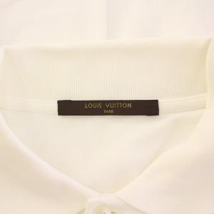 LOUIS VUITTON ダミエ ポロシャツ XS ホワイト