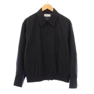 ウールトロピカルワッシャースポーツジャケット ストライプ柄