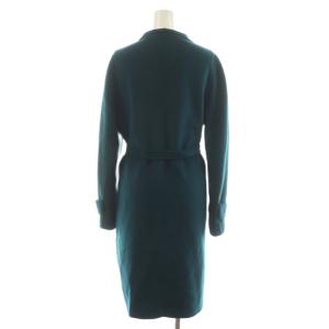 SYBILLA コート ロング丈 ウール アウター M 緑 グリーン GBUJG-12790 /AN43