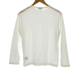 SUNSPEL Tシャツ カットソー 長袖 無地 S 白 ホワイト 572-1969001 /OR