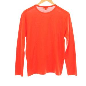 SUNSPEL Tシャツ カットソー 長袖 無地 M オレンジ 572-2169007 /OR
