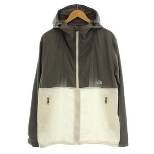 COMPACT JACKET NP16970 コンパクトジャケット マウンテンパーカー L グレー 白