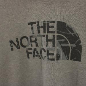 THE NORTH FACE プルオーバーパーカー フーディ 長袖 ロゴプリント 裏起毛 M グレー 721556 /YT
