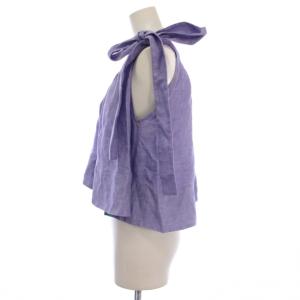 MYLAN One Shoulder Ribbon Tops ワンショルダーリボントップス カットソー ショート丈
