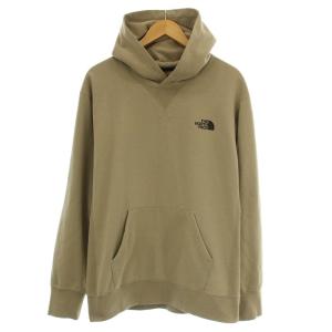 SQUARE LOGO HOODIE NT12034 パーカー スウェット ロゴ 長袖 XXL ベージュ