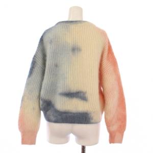 CELINE モヘヤシルクニットプルオーバー XS マルチカラー 2A16Y267R
