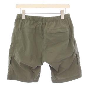 THE NORTH FACE ショートパンツ クラスファイブカーゴショーツ ナイロン ジップフライ ベルト ロゴ S カーキ NB41725