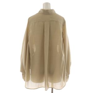 Diagram GRACE CONTINENTAL 22SS ドルマンシャツブラウス シャツ 長袖 36 ベージュ 03222 41067-00 /RR