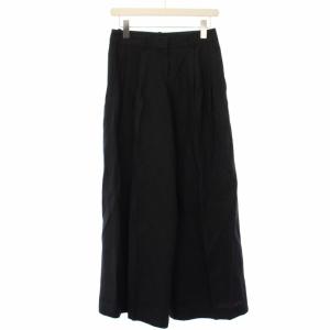 23SS GALENA LINEN LOW RISE PLT PNT HB ワイドパンツ リネン 00
