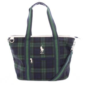 RLX Checkered pattern Tote bag チェックパターントートバッグ 2WAY ハンドバッグ