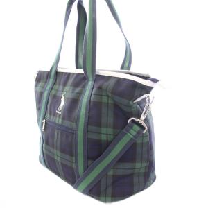 POLO GOLF RALPH LAUREN RLX Checkered pattern Tote bag チェックパターントートバッグ 2WAY ハンドバッグ
