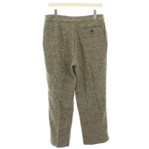 agnes b. テーパードパンツ ウール 絹 シルク混 42 グレー ベージュ 1061100 /HN