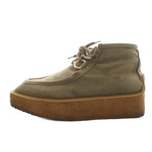 STELLA McCARTNEY ショートブーツ 厚底 35 ベージュ 430864 /AN18