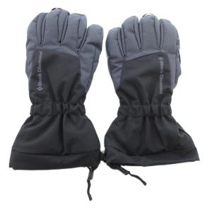 Glissade Gloves 手袋 グローブ ロゴ S グレー 黒 ブラック 801015 /JS